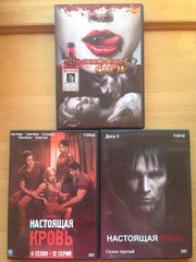 продам бу DVD диски с сериалом Настоящая кровь 1-4 сезоны