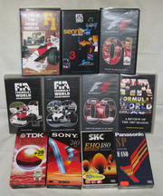 Видеокассеты VHS: Формула-1 и др. гонки